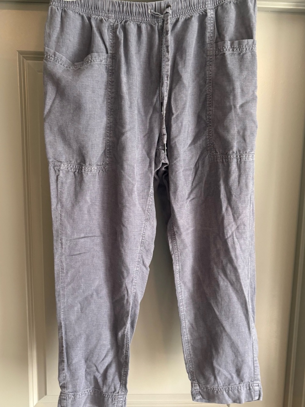 Splendid Women Light blue Drawstring Pants